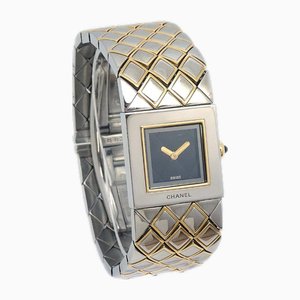 Chanel Matelasse Watch Ss 18kyg 180948