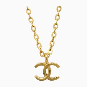 Collana con ciondolo Mini CC in oro di Chanel
