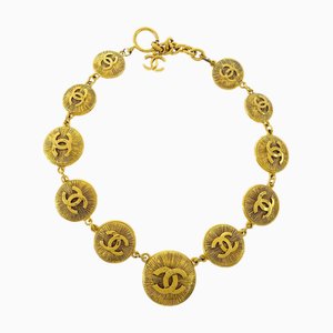 CHANEL Necklace Gold 113275