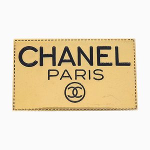 Broche Plaque CHANEL Or 01138