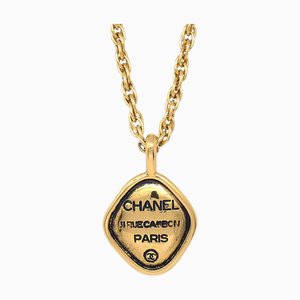 Collier Pendentif Chaîne en Or Plaque CHANEL 123251