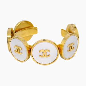 CHANEL Shell Bangle Gold 96A 113296