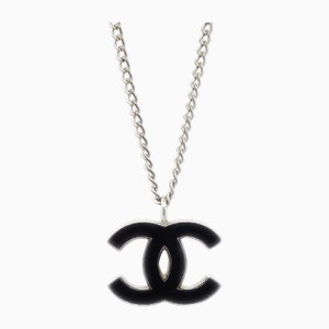 Silver Chain Necklace Pendant from Chanel