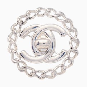Broche Turnlock CHANEL Argent 97A 112337