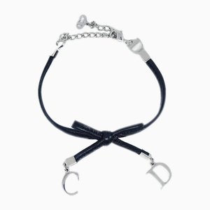 Black Bow Bracelet by Christian Dior