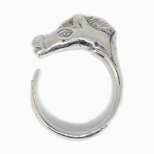 Anillo de caballo HERMES Plata # 10 # 50 131557