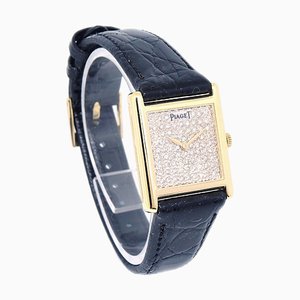 PIAGET Tradition Manual Wind Watch 18KYG Diamond 50022