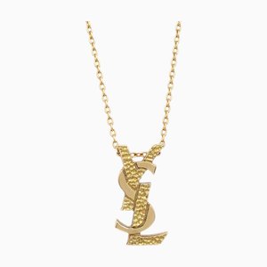 YVES SAINT LAURENT Collier Pendentif Chaîne Or 18KYG 131465