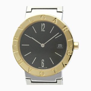 18k Gold Steel Quartz Watch from Bvlgari