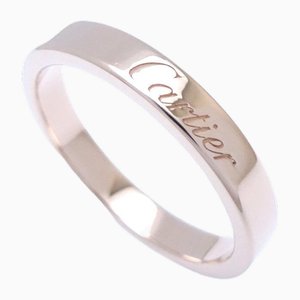 Engraved Ring in Pink Gold from Cartier