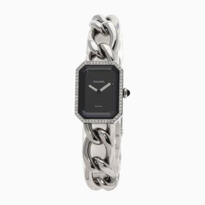 Premiere L Diamond Bezel Watch in Stainless Steel from Chanel