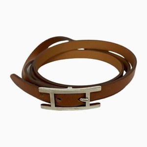 Leather Brand Bracelet from Hermes