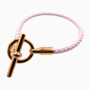 Grennan Leather and Metal and Gold Bracelet from Hermes
