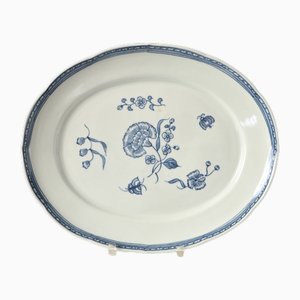 Piatto da portata Nejlika in porcellana dipinto a mano di Ikea, anni '90