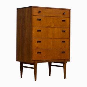 Mid-Century Teak Tallboy Chest of Drawers from Nathan, 1960s