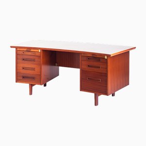 Mid-Century Desk with Drawers and Trays, 1960s