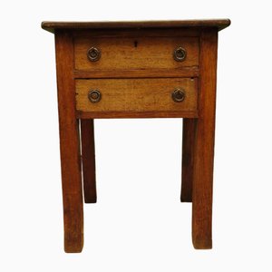 Antique Bookpress Side Table