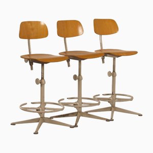 Architects Chairs by Friso Kramer for Ahrend De Cirkel, 1960s, Set of 3