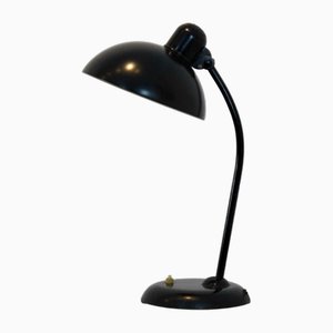 Adjustable Black Steel Table Lamp attributed to Christian Dell for Kaiser Idell, 1930s