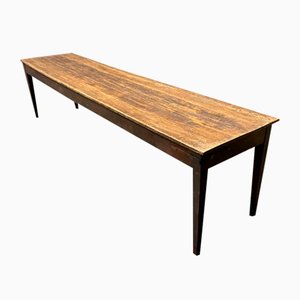 Long Antique Farm Table from France