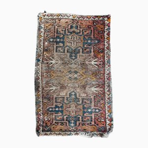Small Mid-Century Faded Distressed Heriz Rug from Bobyrugs, 1930s