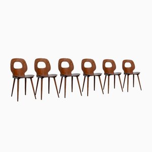 Vintage Chairs by Joamin Baumann for Baumann, 1960, Set of 6