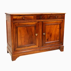 Louis Philippe Sideboard aus Nussholz, 19. Jh.