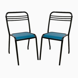 Set of Chairs by Jean Pauchard for Tolix, 1960s