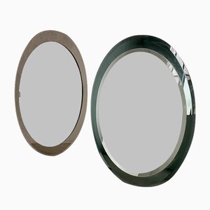 Miroirs Ovales, 1970s, Set de 2