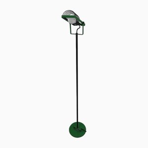 Lámpara de pie de metal verde de Ernesto Gismondi para Artemide, años 70