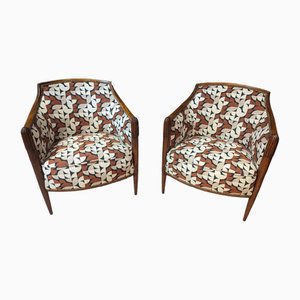 Art Deco Armchairs, Set of 2