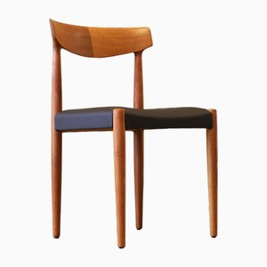 Model 343 Dining Chairs by Knud Færch for Slagelse Furniture Factory, 1960s, Set of 4
