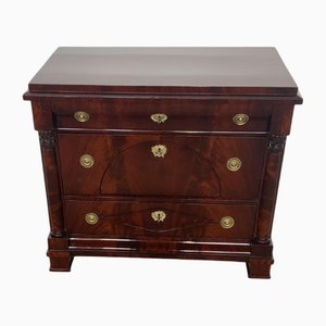 Biedermeier Chest of Drawers in Mahogany, 1820