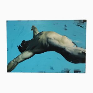 Filippo Manfroni, Nu, 2000s, Huile sur Toile