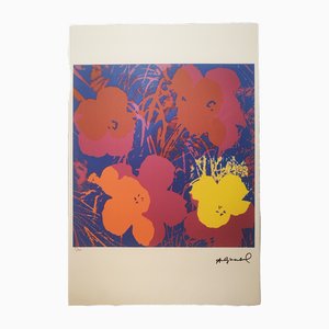 Andy Warhol, Blumen, 1980er, Lithographie