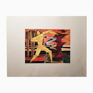 Man Ray, Composición, Litografía, 1976