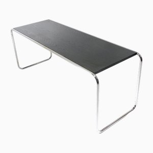 Mesa auxiliar Laccio Bauhaus vintage de Marcel Breuer para Thonet, años 80