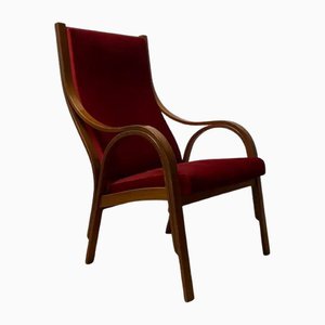 Vintage Italian Cavour Armchair from S.I.M, 1950s