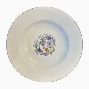 Porcelain Plates from La Seynie, Set of 12
