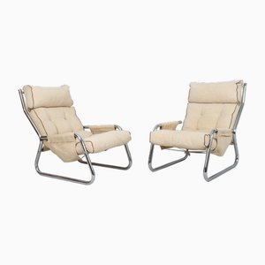 Mid-Century Stühle von Gillis Lundgren für Ikea, 1970er, 2er Set