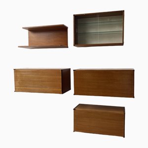 Mid-Century Modular Wall Units by Beaver & Tapley, 1960s, Set of 5