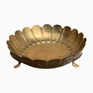 Vintage Brass Bowl, 1950s