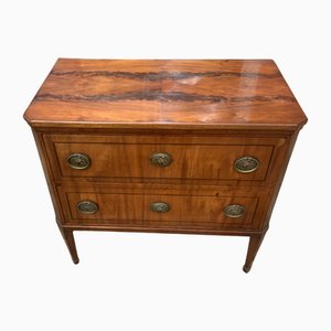 Small Biedermeier Chest of Drawers in Mahogany, 1820