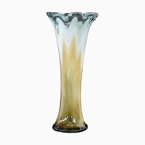 Hohe Italienische Vintage Vase aus Murano Kunstglas, 1960er