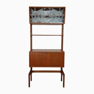The Wall Deluxe Teak Wall Shelving Unit, 1960s