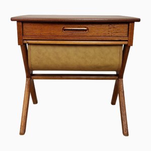 Danish Teak Sewing Cabinet, 1960s