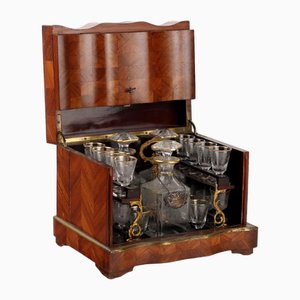 Caja de licores Louis Philippe del siglo XIX, Inglaterra