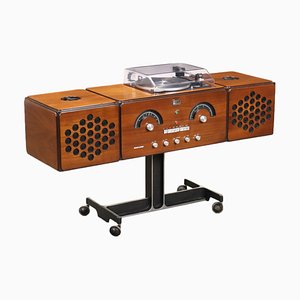 Radiofonografo vintage Rr126 di A. And pg Castiglioni per Brionvega
