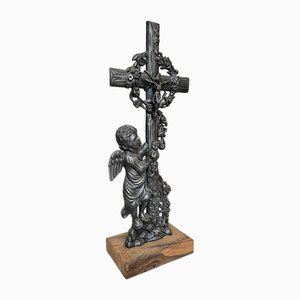 Croce antica in ghisa, metà XIX secolo