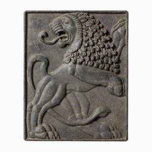 Swedish Grace Cast Iron Relief by Anna Petrus, 1920s